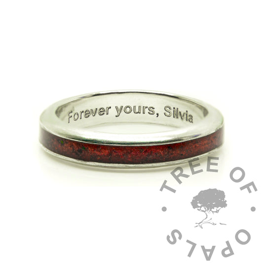 Silver Channel Ring