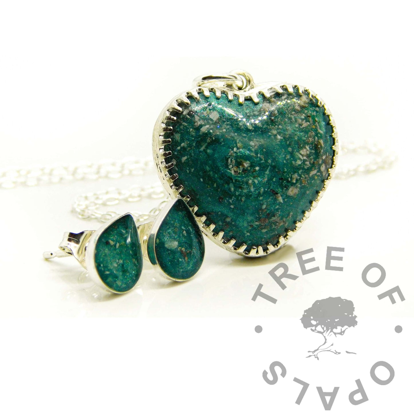 Cremation Ashes Earrings