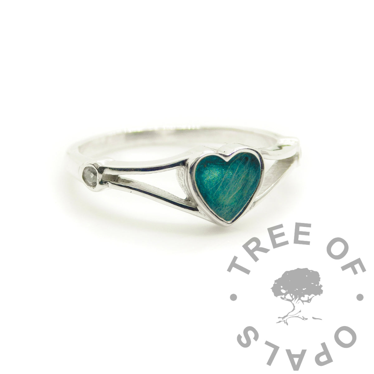 Lexi Hair Heart Ring