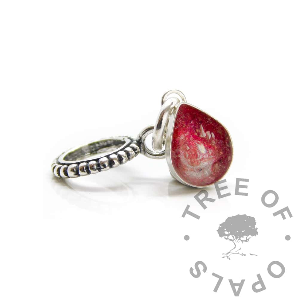 Engravable Ashes Teardrop Necklace