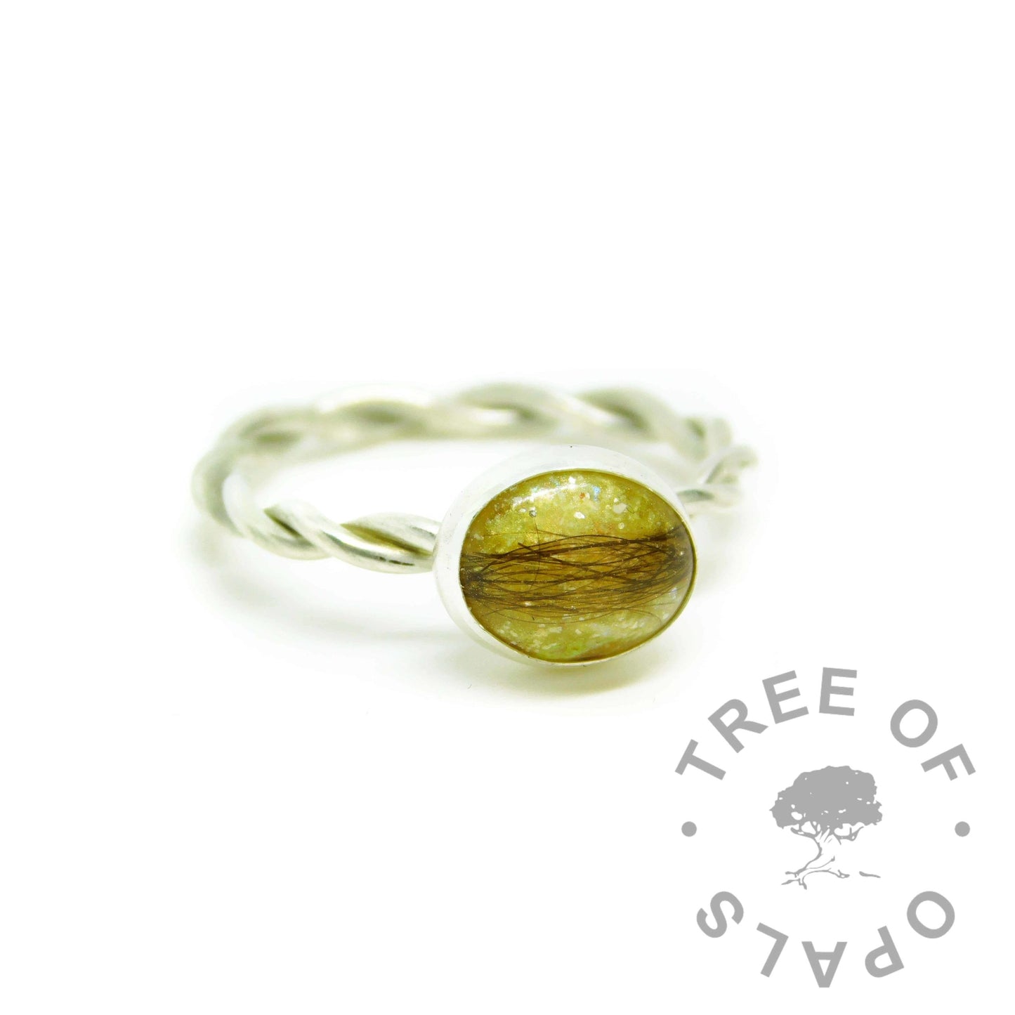 Lock of Hair Ring