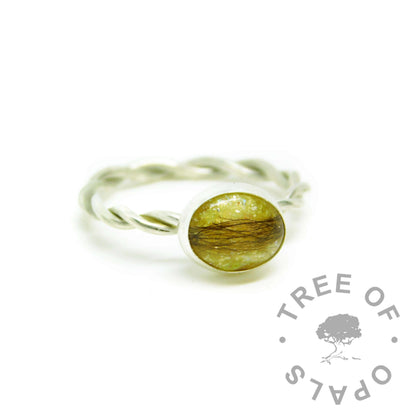 Lock of Hair Ring
