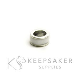 breastmilk channel direct pour bead, solid sterling silver for filling with resin. For European style bracelets such as Chamilia and Pandora